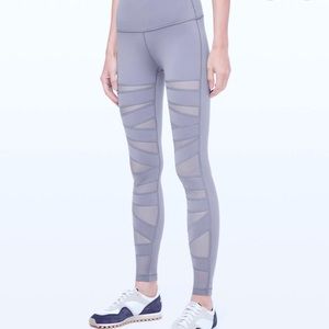 Lululemon Wunder Under Tight 28” Mesh Leggings